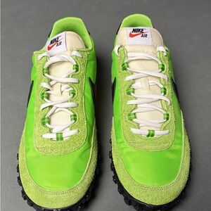 Nike AirMax Waffle Racer SP in “Action Green”